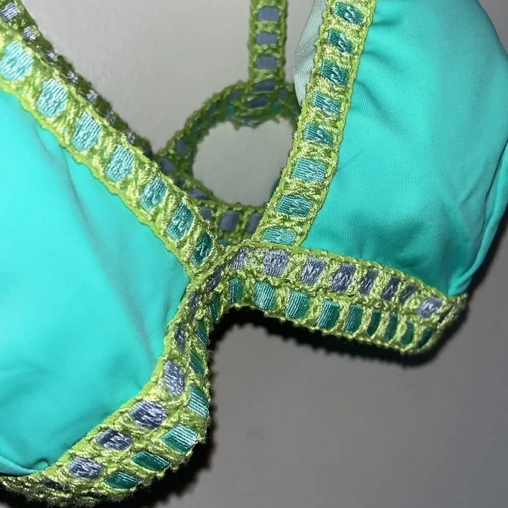 VICTORIA’S SECRET SIZE LARGE TRIANGLE BIKINI SWIM TOP